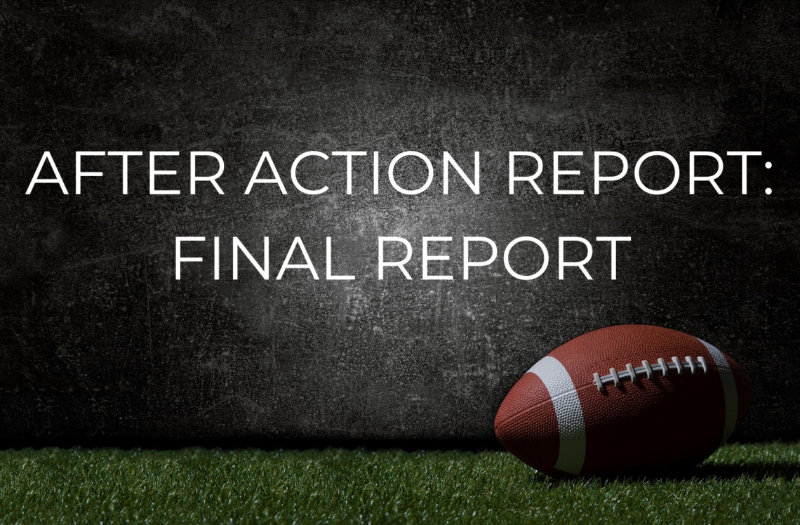 Jan 20 – FINAL STANDINGS