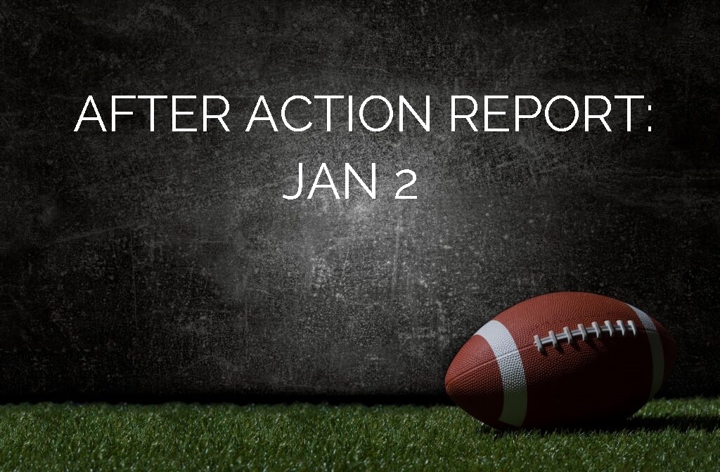 After Action Report – Jan 2